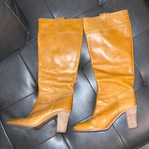 J Crew Leather Boots